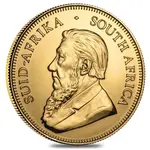 Lot of 5 - 1 oz South African Krugerrand Gold Coin BU (Random Year)