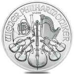 Lot of 5 - 2023 1 oz Austrian Silver Philharmonic Coin BU