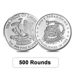 Lot of 500 - 1 oz Don't Tread On Me Silver Round .999 Fine