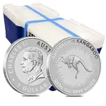 Default Monster Box of 250 - 2026 1 oz Australian Silver Kangaroo Perth Mint BU