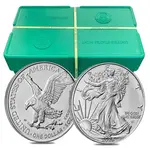 Default Monster Box of 500 - 2026 1 oz Silver American Eagle $1 Coin BU