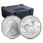 Default Monster Box of 500 - 2026 South Africa 1 oz Silver Krugerrand Coin BU