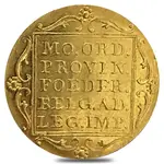 Netherlands 1 Ducat - Type 1 Gold Coin AGW .1106 oz AU (1814-1816, Random Year)