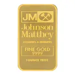 New - 1 oz Johnson Matthey Gold Bar .9999 Fine (In Assay)