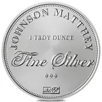 Default New - 1 oz Johnson Matthey (JM) Silver Round .999 Fine