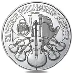 Roll of 20 - 1 oz Austrian Silver Philharmonic Coin BU (Random Year)