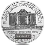 Roll of 20 - 1 oz Austrian Silver Philharmonic Coin BU (Random Year)