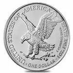 Roll of 20 - 2022 1 oz Silver American Eagle $1 Coin BU (Lot, Tube of 20)