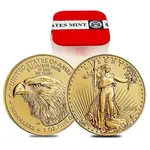 Default Roll of 20 - 2025 1 oz Gold American Eagle $50 Coin BU