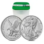 Default Roll of 20 - 2026 1 oz Silver American Eagle $1 Coin BU
