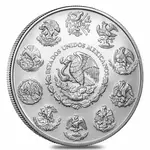 Roll of 25 - 2023 1 oz Mexican Silver Libertad Coin BU