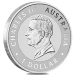 Roll of 25 - 2026 1 oz Australian Silver Kangaroo Perth Mint BU