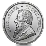South Africa 1 oz Silver Krugerrand BU (Random Year)