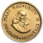 South Africa 2 Rand Gold Coin AU (Random Year)