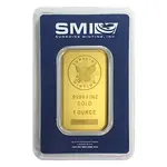 Sunshine Mint 1 oz Gold Bar .9999 Fine (In Assay)