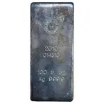 Vintage 100 oz Royal Canadian Mint (RCM) Silver Bar .9999 Fine