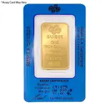 Vintage Assay - 1 oz Gold Bar PAMP Suisse Lady Fortuna .9999 Fine