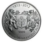 War of 1812 3/4 oz .9999 Fine Silver Coin Brilliant Uncirculated