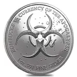 Zombucks "Murk Diem" 1 oz .999 Fine Silver Round